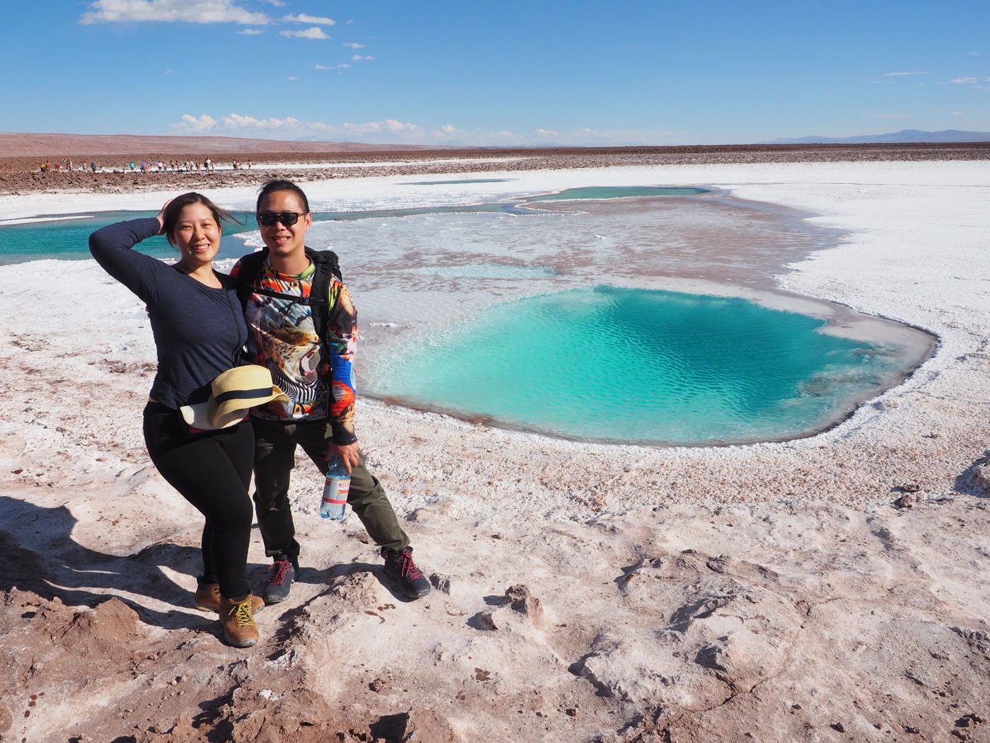 阿塔卡馬景點 Hidden Lagoon 鹽漠中的絕美藍色潟湖 Atacama 沙漠最推薦行程之一 - 一口冒險 Bitesized Adventure