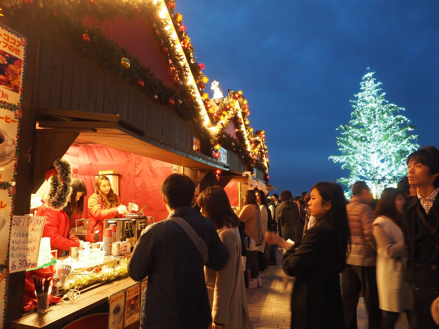 神奈川景點 橫濱 港區看小海鷗與紅磚赤煉瓦倉庫聖誕點燈市集 - 一口冒險 Bitesized Adventure