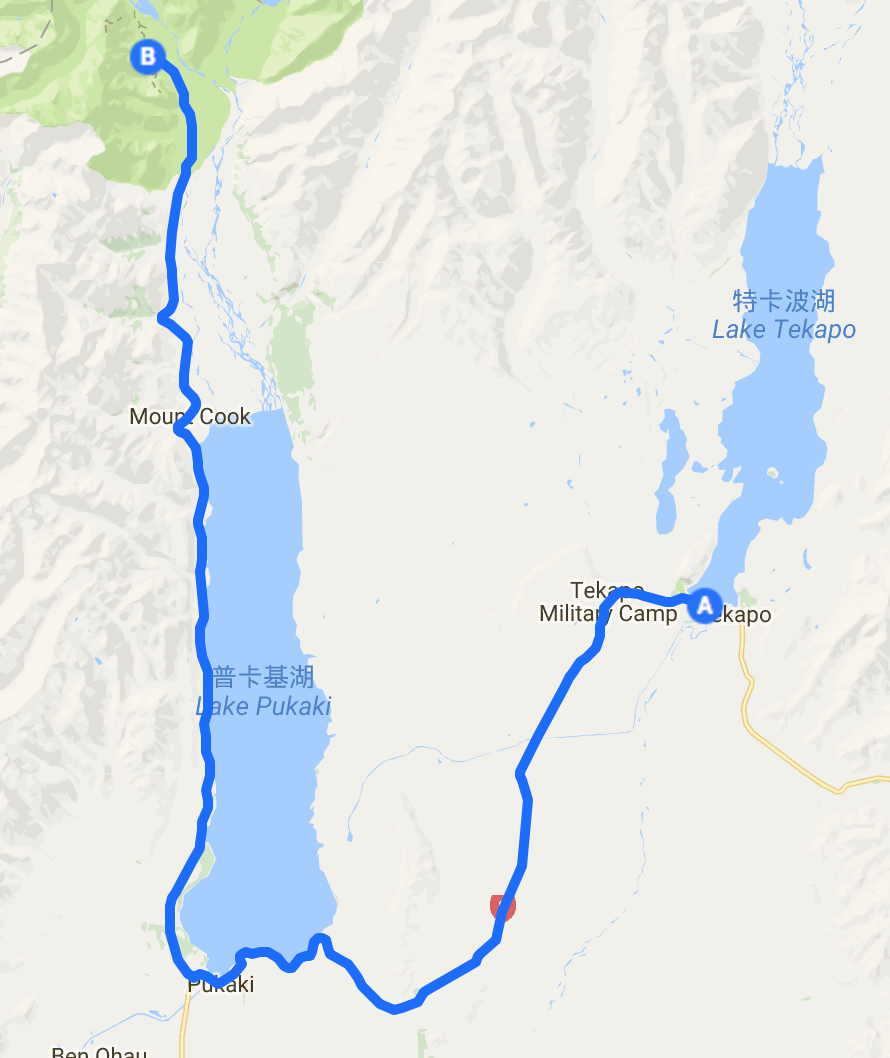 紐西蘭南島公路旅行 （二）蒂卡波湖經普卡基湖到庫克山 Lake Tekapo - Lake Pukaki - Mt. Cook - 一口冒險 Bitesized Adventure