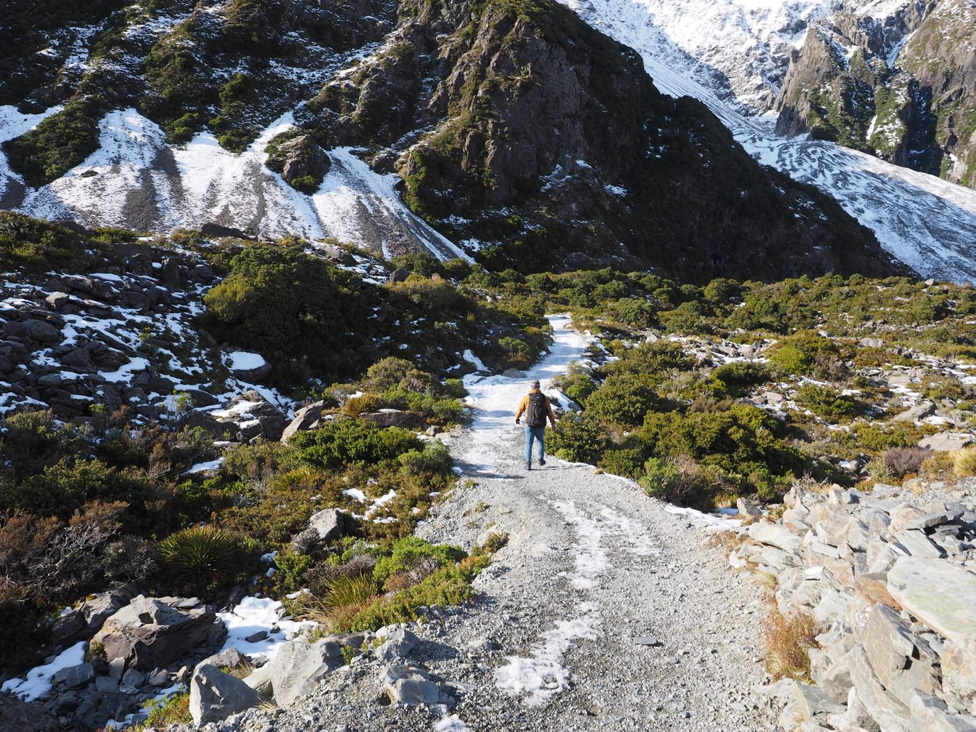 紐西蘭南島景點 Mt. Cook Hooker Valley Track 虎克谷簡單行走的美景步道 - 一口冒險 Bitesized Adventure