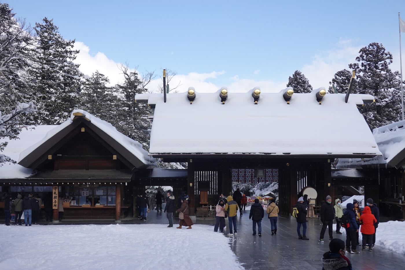北海道景點 札幌 北海道神宮 大雪紛飛與美好晴空 - 一口冒險 Bitesized Adventure